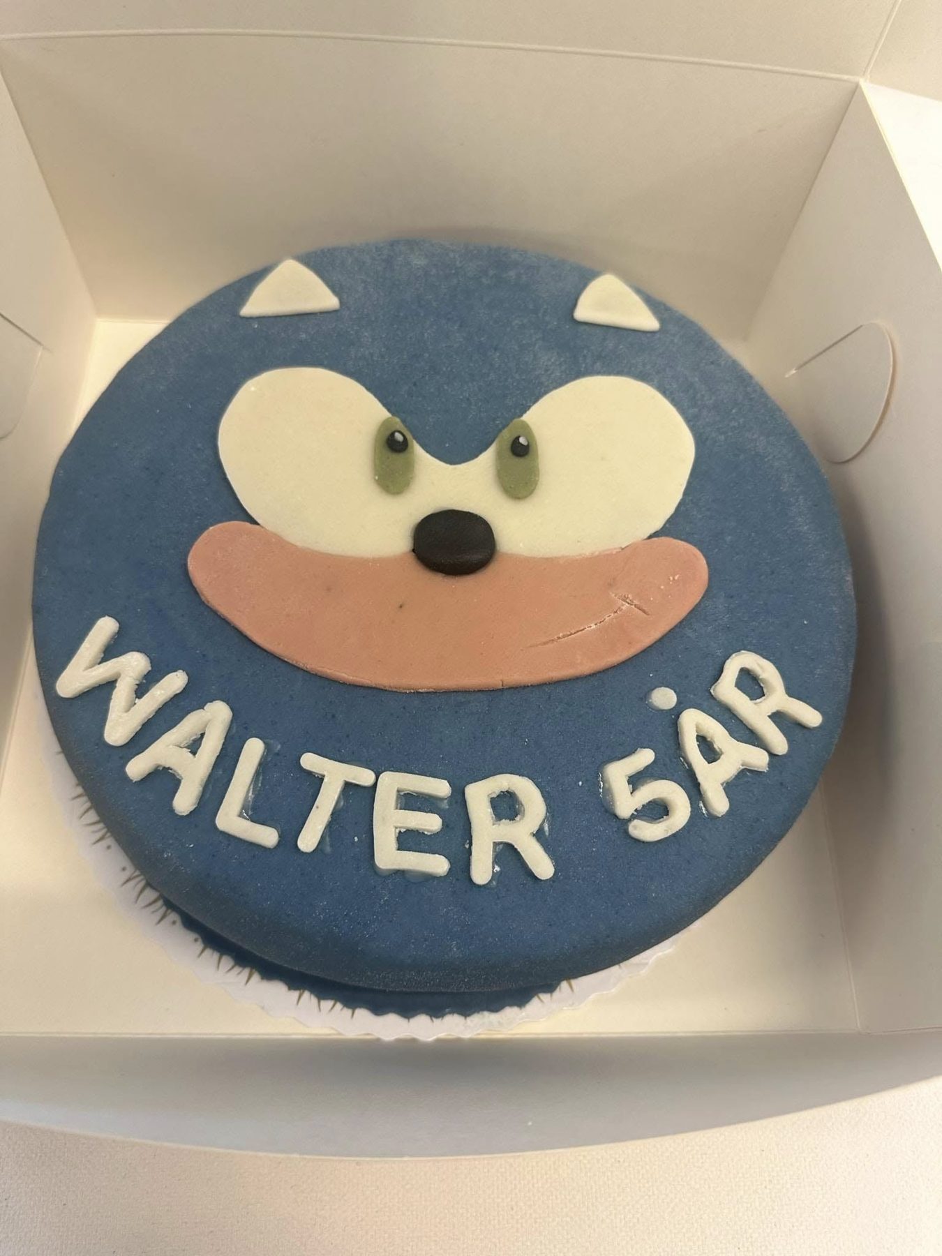 Sonic tårta