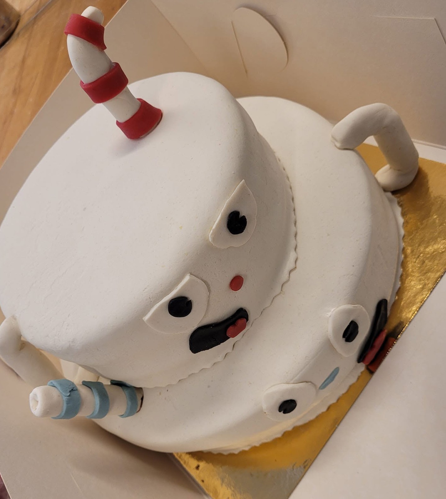 Cuphead tårta
