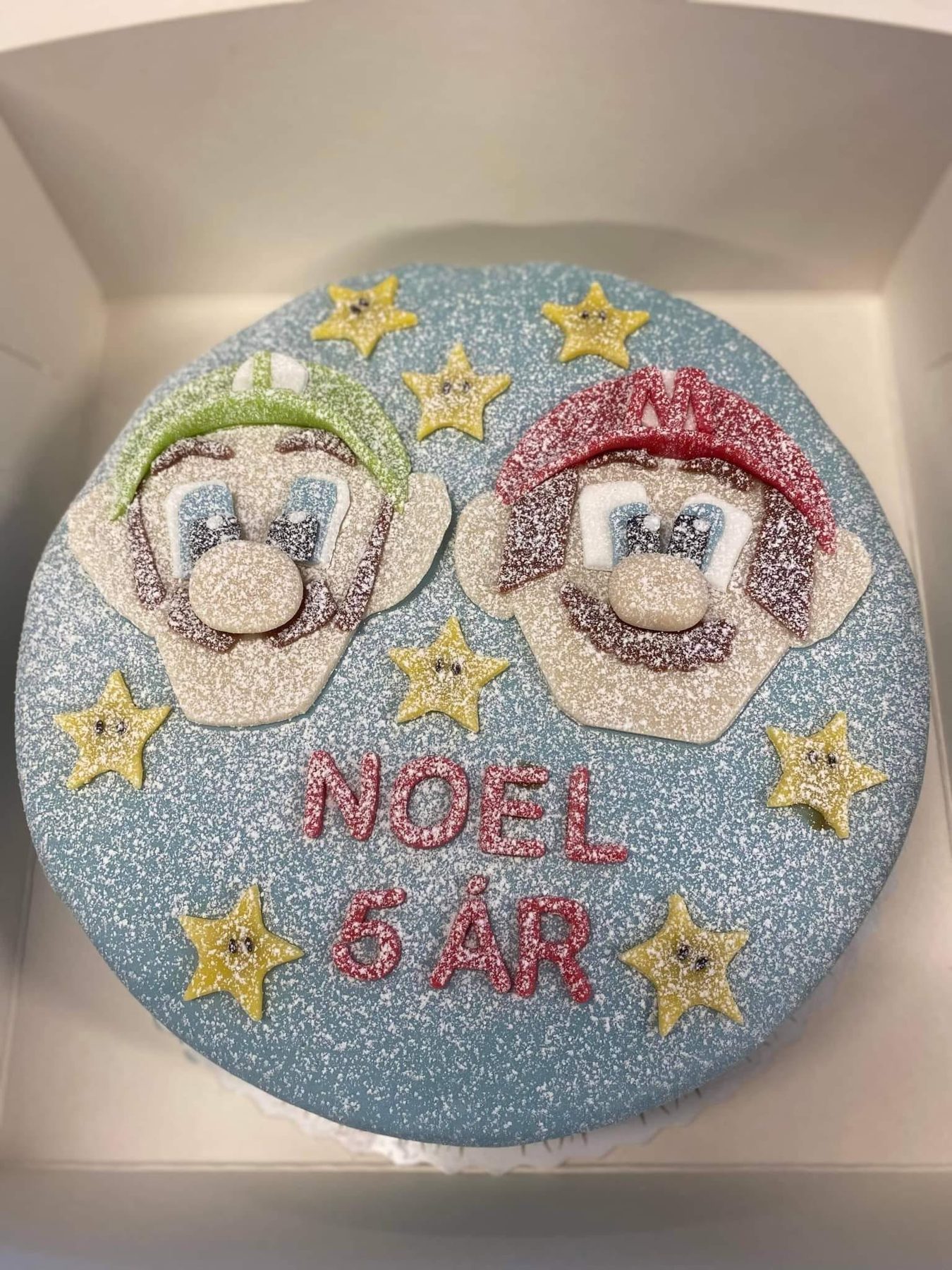 Supermario tårta