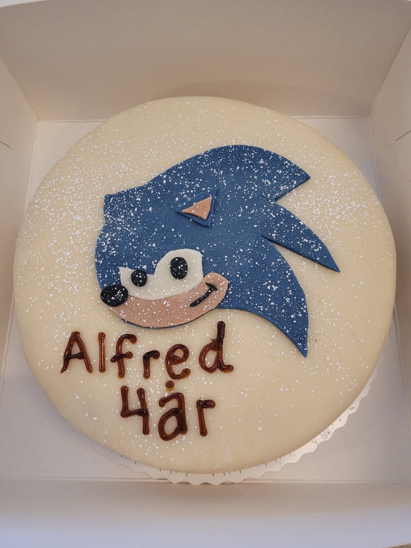 Sonic tårta