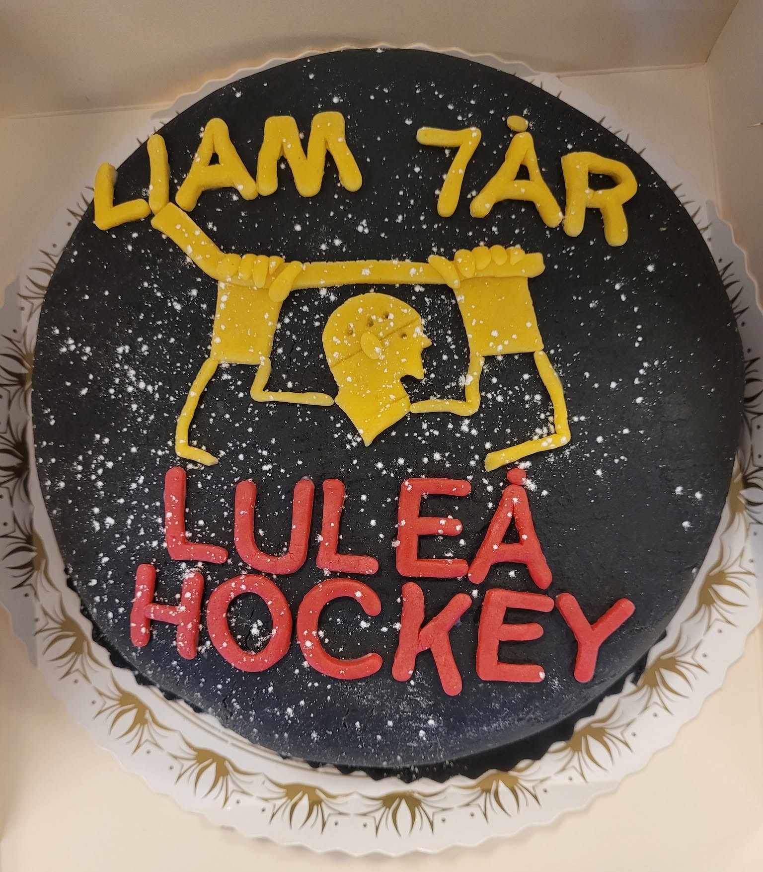 Lulea hockey tårta