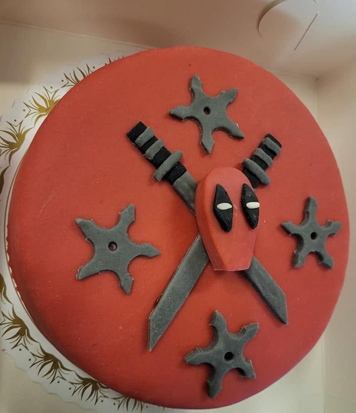 Deadpool tårta