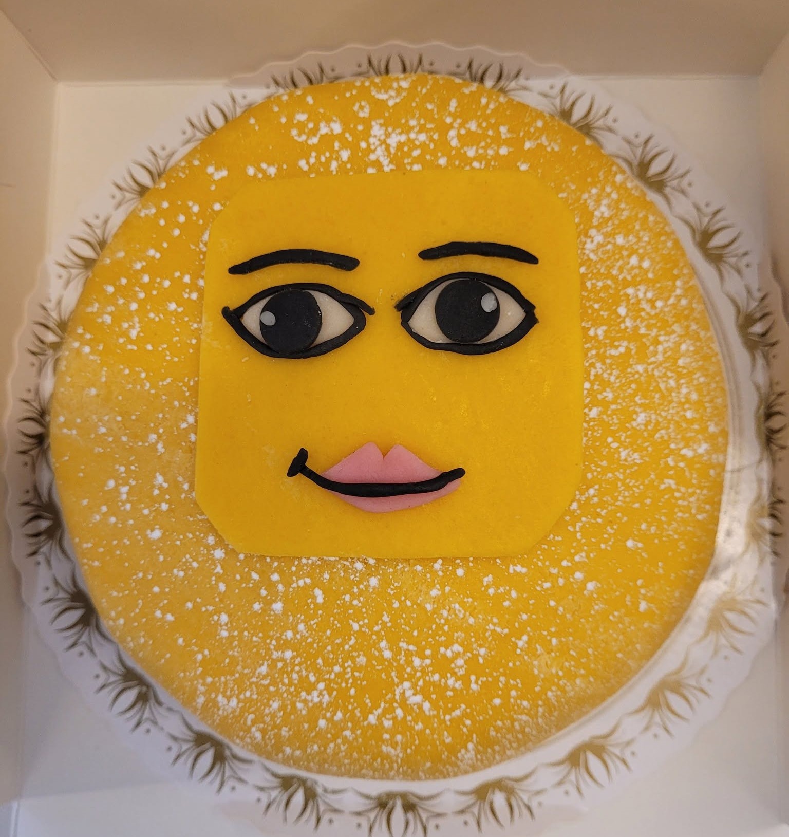 Lego tårta