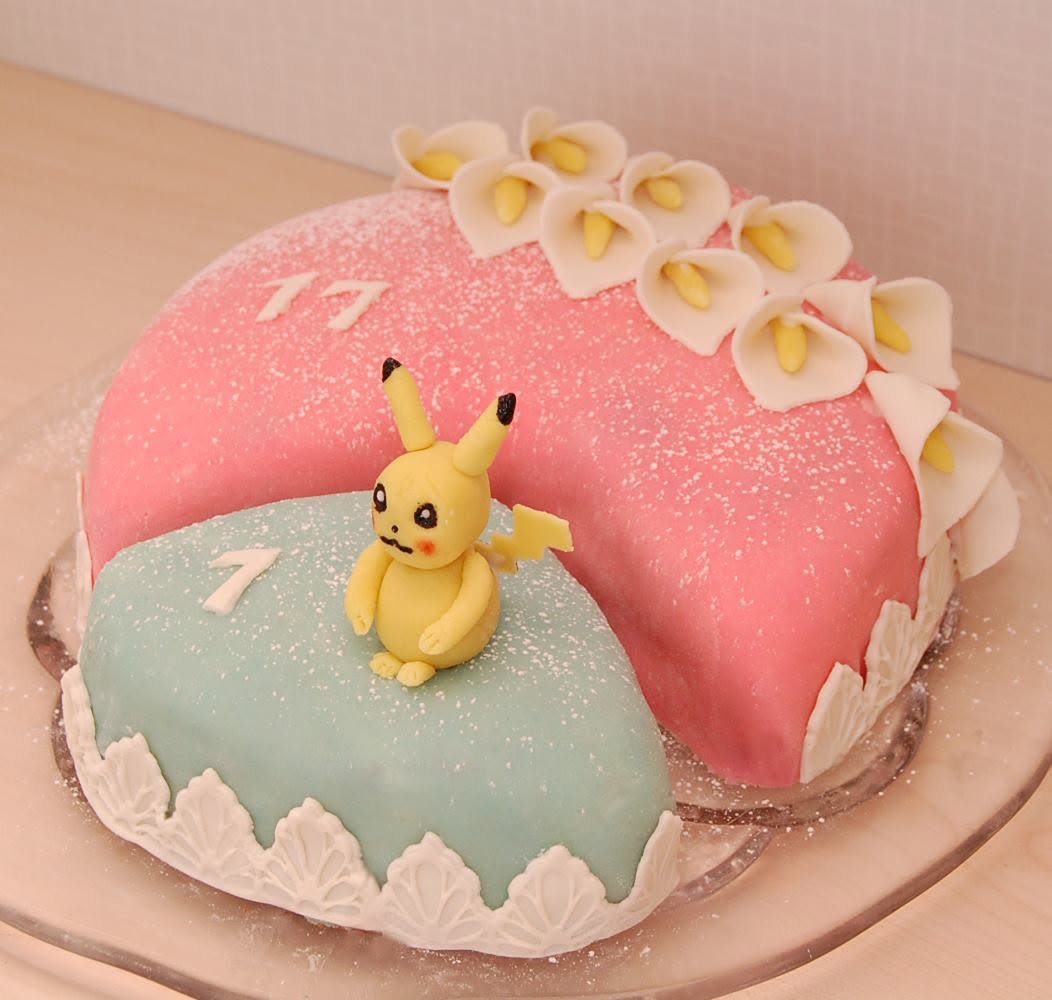 Pokemon pikachu tårta