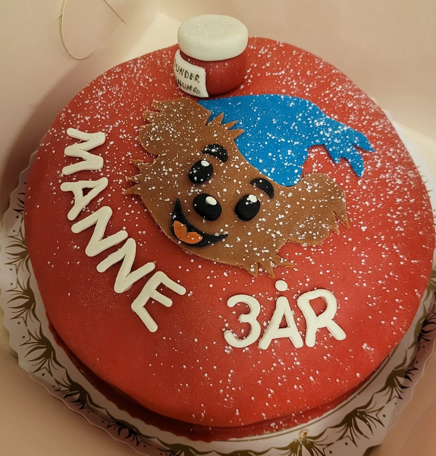 Bamse tårta