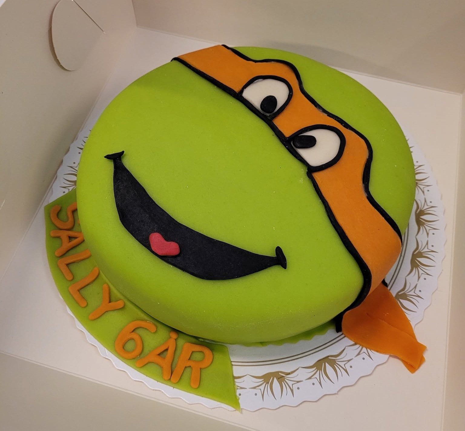 Turtles tårta