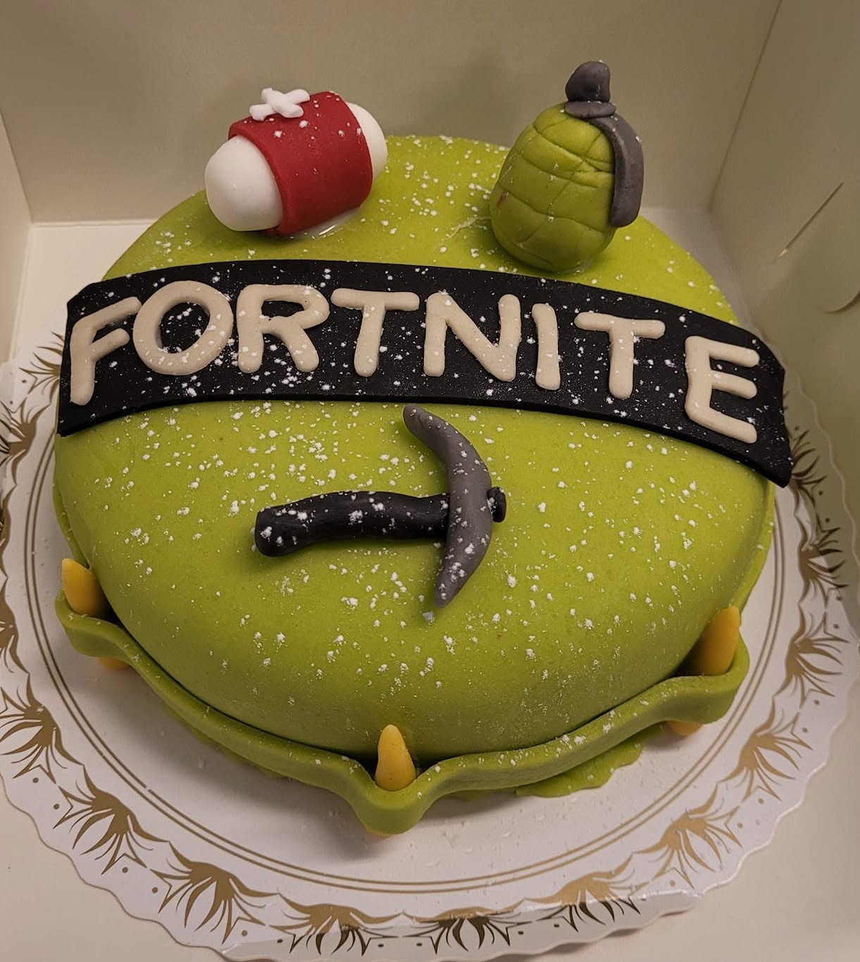 Fortnite tårta